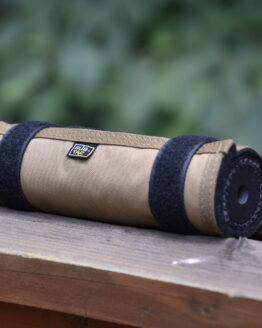 Full Auto High Temp ALPHA Suppressor Cover kit 7.5 inch brown FDE