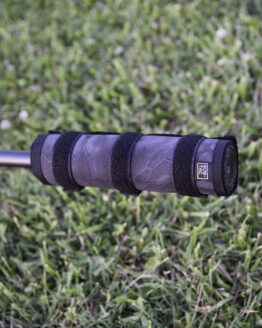 Full Auto High Temp Sub-Tac ALPHA Suppressor Cover 10 inch Dark Black Kryptek